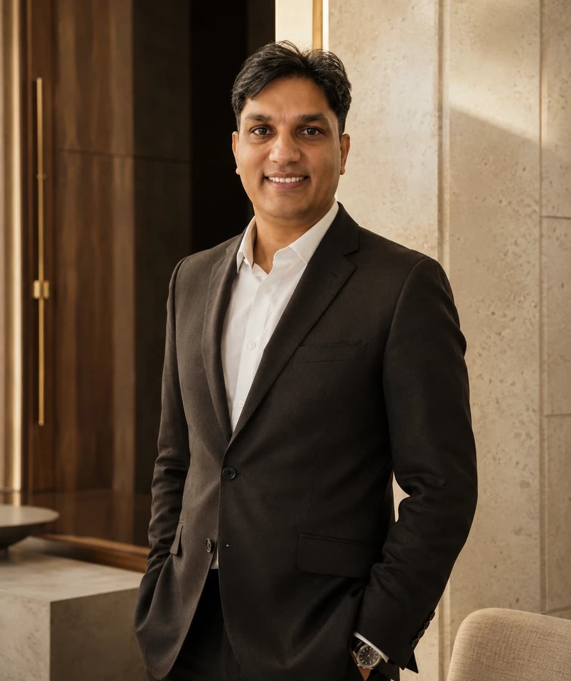 Om Soni, Managing Director of Shri Kuber Group